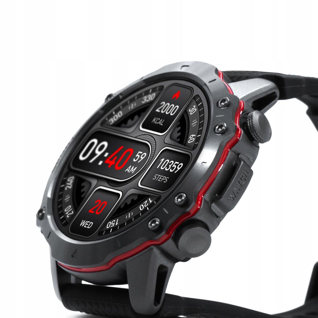 Original Kiano Watch Sport Smartwatch 1.51" AMOLED - Bluetooth Calls & Health Tracker