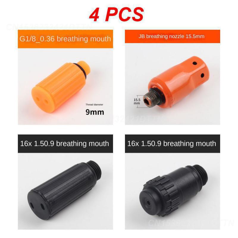 1~4PCS Compressor Accessories Tool Exhaust Pipe Air Compressor Belt Piston Oiled-paper Umbrella Breathing Nozzle Nozzle Oil Plug