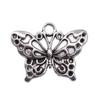 Charms Small Butterfly Pendants Wedding Jewelry Findings ZC114