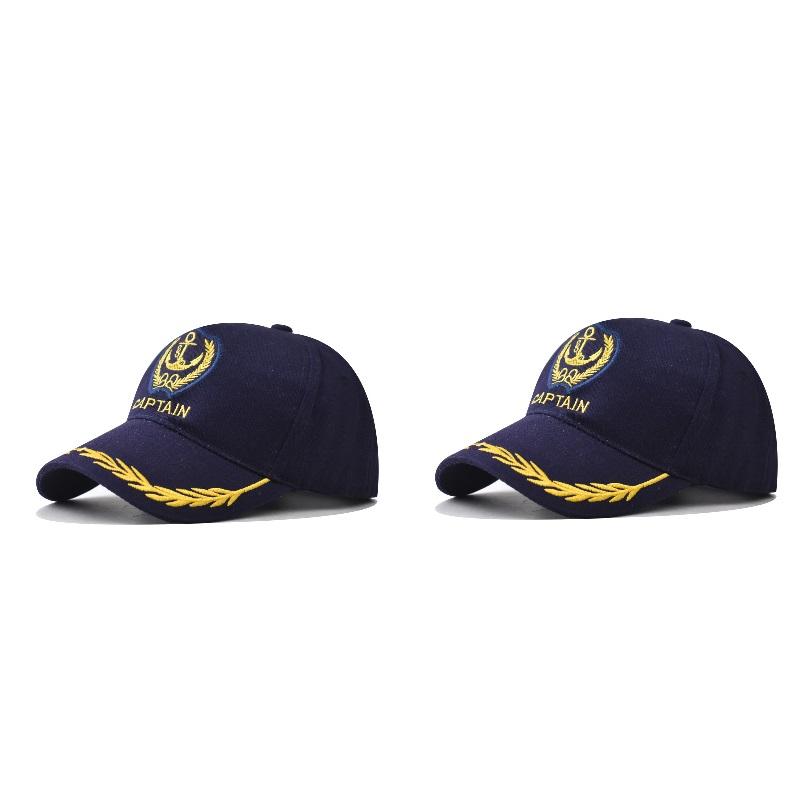 Brand Oohmy Men Women Baseball Caps Embroidered Captain & First Mate Hats Boating Marine Sailor Party Fun Hat
