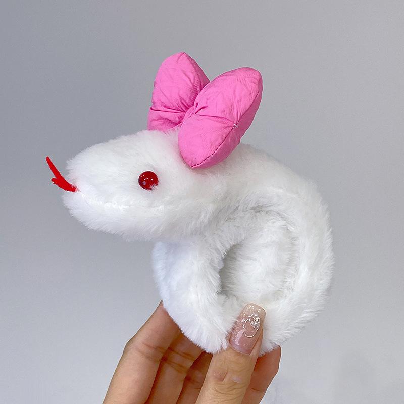 Kreslený Malý Had Plyšový Tleskací Kruh Anime Hračky Kawaii Plněné Panenky Zábavná Kreativní Hadí Panenka Narozeninový Dárek Pro Děti