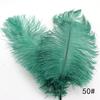 High Quality Ostrich Hair 35-40Cm Multi-Colored Decorative Feathers, Stage Room Flower Arrangement Feathers