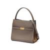 Tory Burch Lee Radziwill Snap Fastening Leather Shoulder Crossbody Tote Small Women's Shell 80735-093