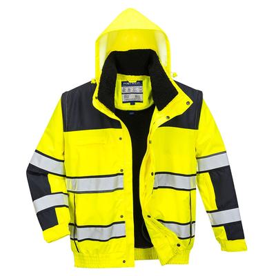 C466 PORTWEST Winter Hi-Vis Work Jacket 3XL