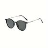 1pc Fashionable Trendy Glasses Retro Plain Fashion Glasses