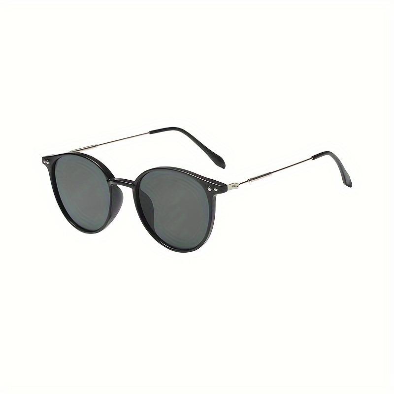 1pc Fashionable Trendy Glasses Retro Plain Fashion Glasses