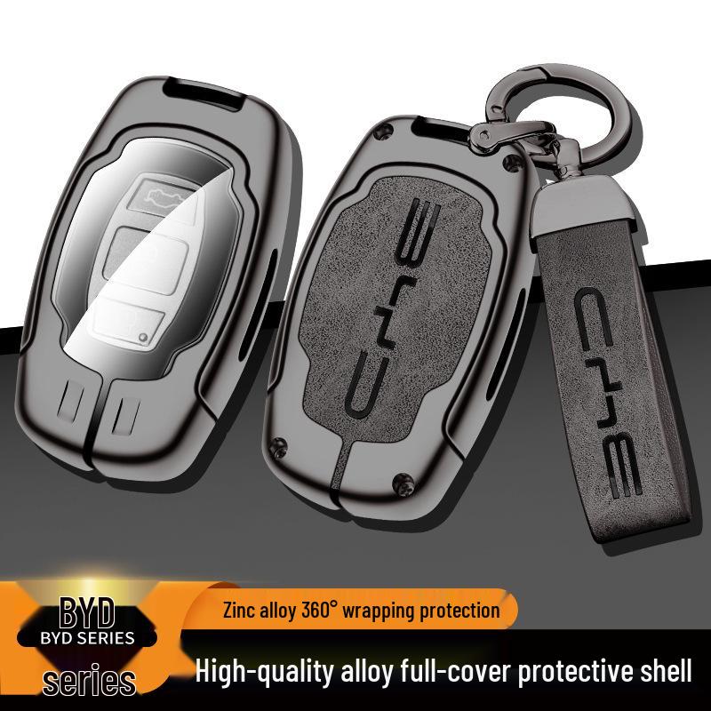 BYD E5 Suri/S7/F3/Song/G5/Qin/F0/L3 Metal Key Fob Case for Older Models