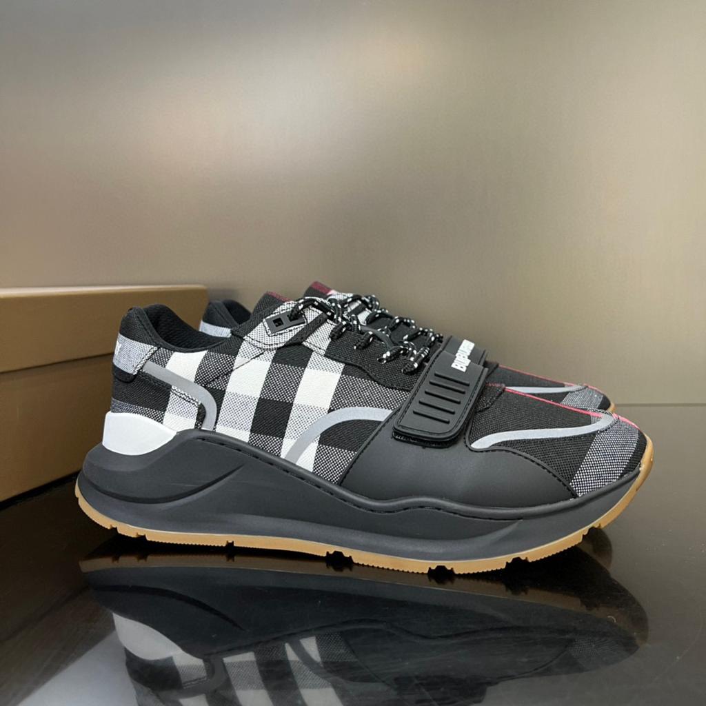 Luxury Low Top For Men Trainers Black Genuine Leather Sports Heels Flats Sneakers Runner Driving Shoes Footwear