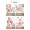 1Pair Reduce Heel Pressure Heel Sleeve Relieve Plantar Fasciitis Heel Pain Foot Care Skin Repair Pad Half Size Pad