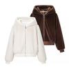 2026 New European and American Style Fashionable, Simple and Comfortable Casual Mao Mao Hooded Jacket