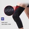 1PC Rodilleras de Baloncesto Rodillera Elástica de Panal Manga de Compresión Soporte de Espuma Protector de Rótula Voleibol Soporte