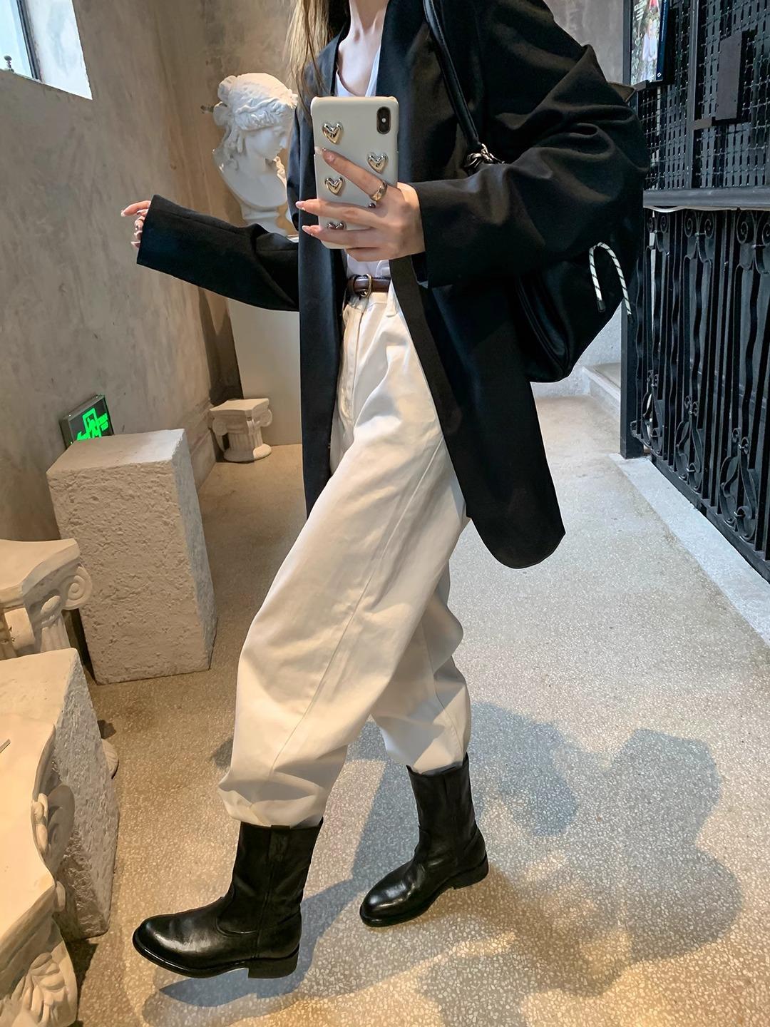 

Yuanlitong осень-зима новые короткие ботинки с узором под кожу лошади, корейская версия ботинок челси, носить, высокая мода, женские ботинки 40 чёрный