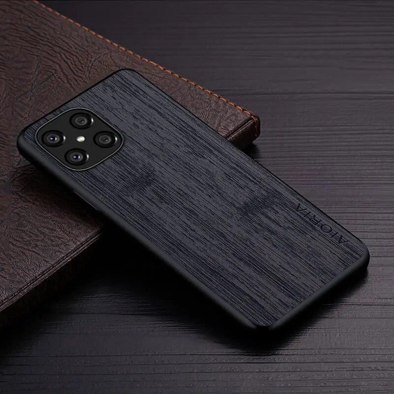 

Чехол для Honor X8, чехол из бамбукового дерева, кожаный чехол для телефона, роскошный чехол для huawei Honor x8, чехол-капа Honor X8