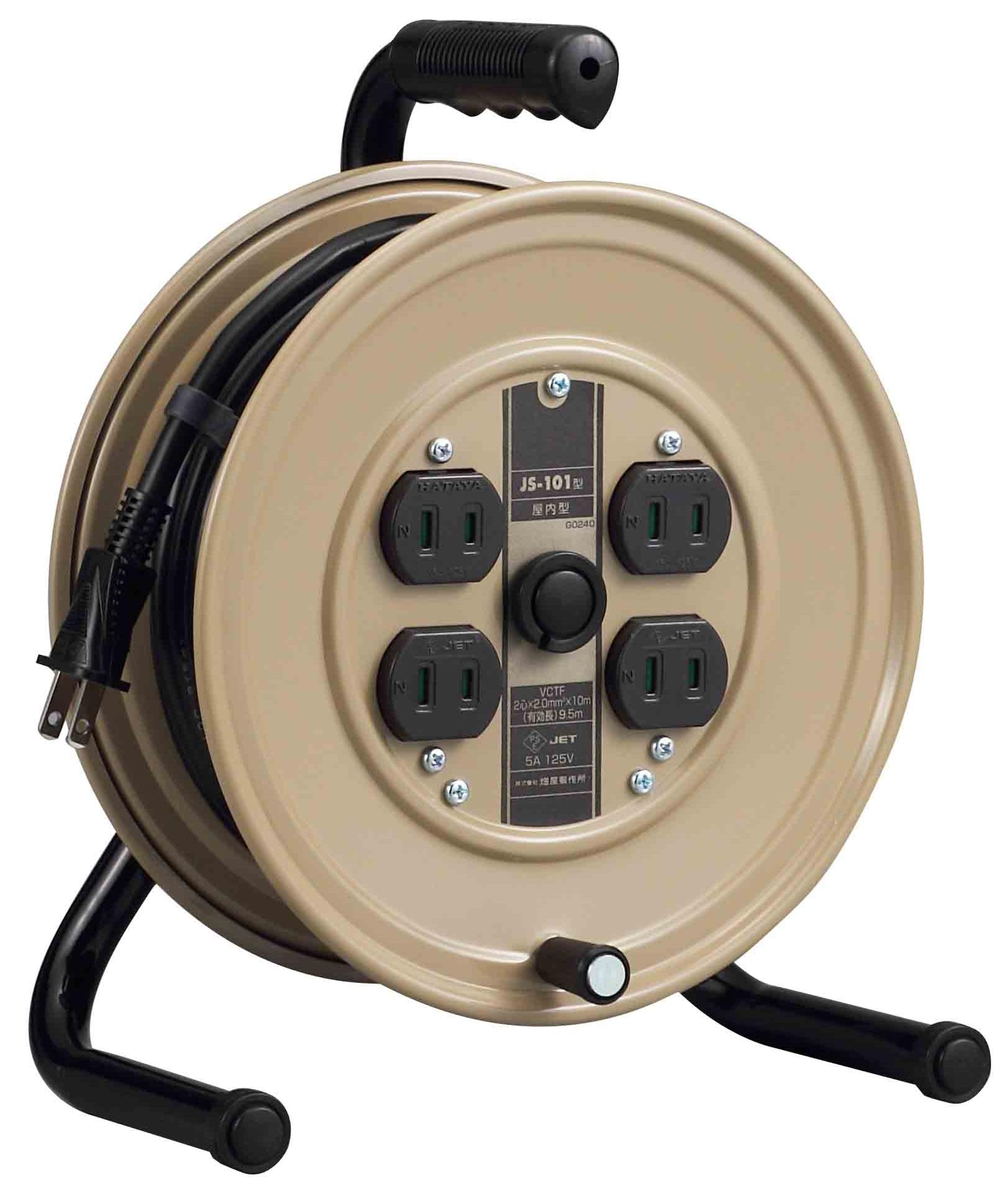 

Hataya Cord Reel 15A-10M JS-101