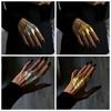 Creative Exquisite Irregular Ring Vintage Light Luxury Wrinkled Joint Ring Funny Finger Accessories Gifts