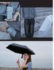 Folding Manual Suitable for Sunny and Rainy Name Coated UV Light Black Umbrella, Opening, Men's & Women's, Days, Compact, Palm-Sized, 5-Rib Design,