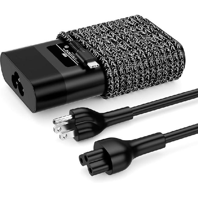 45W Chromebook Charger USB C Laptop Charger Compatible with HP Chromebook Computer Type C Fast Power Adapter