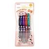 Zebra Gel Ballpoint Pen Sarasa Clip 0.5mm Hello Kitty 50th Anniversary Design 5 Color Set JJ15-HK-5C