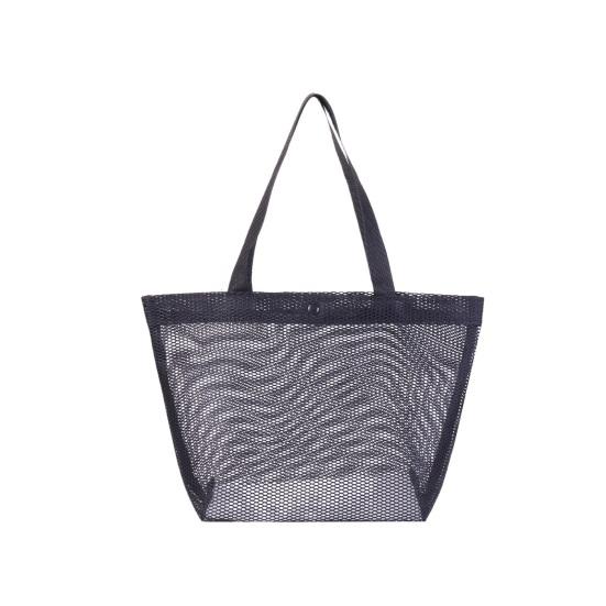 Mesh Beach Bag for Women, Sand-proof Waterproof Large Mesh Tote Bag, Swimming Pool Beach Toy Shoulder Pouch, Travel Vacation Cruise Essentials