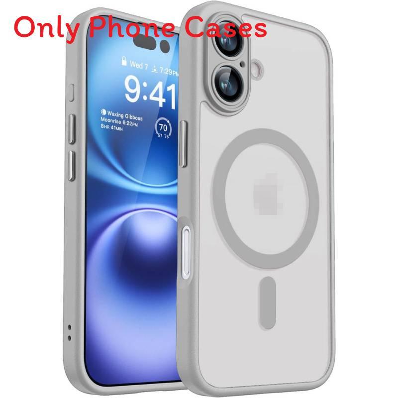 Magnetic Slim Protective Case With Sandblasted Matte Finish For Anti Fingerprint And Shock Absorption