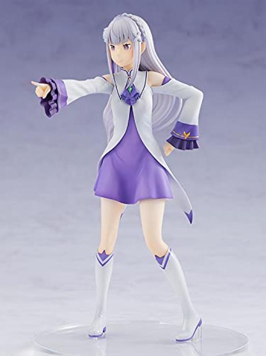 KDcolle Re:Zero - Starting Life In Another World KADOKAWA Collection LIGHT Emilia Non-scale PVC & ABS Painted Finished Figure