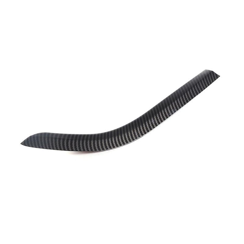 For BMW 5 Series F10 2011-2017 ABS Carbon Fiber Car Center Console Gear Shift Side Decorative Strip Sticker Car Accessories