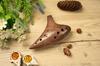 TNG Ocarina [Brown / 12-Hole / AC] Single (with dedicated case) High-Quality Ocarina for Wind Instruments, Purple Sand