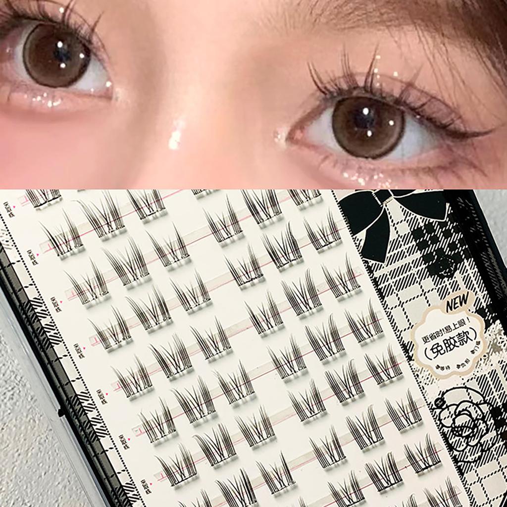 Glue-free Eyelash Extensions Fairy Look Quick & Easy DIY Cosplay Fake Eyelashes for Beauty Eye Cosplay DIY Makeup