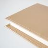 Handmade Leather Book Paperback Edition from a Japanese Bag Maker Cover, (beige)