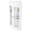 1:12 Wood Mini Doll House Accessory Bathroom Shower Room Model for Dolls