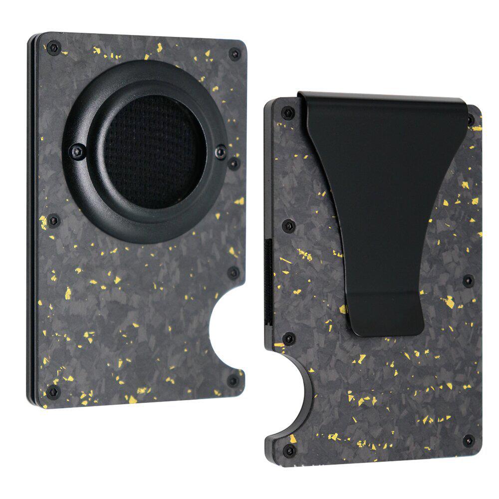 

Новый держатель для карт из кованого углеродного волокна с защитой от кражи и блокировкой RFID-меток из алюминия