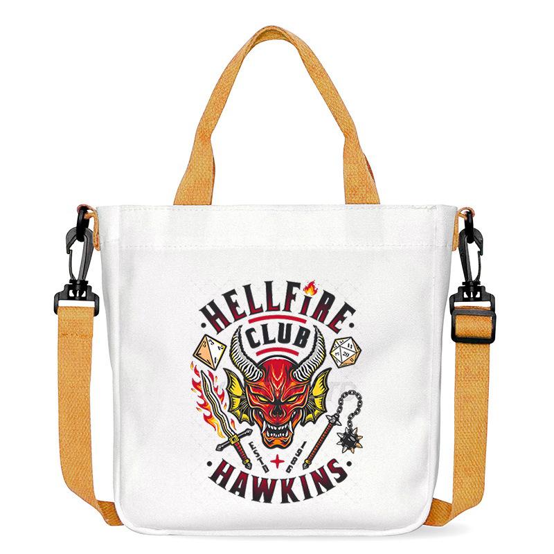 Модная наплечная сумка с периферийным принтом, многофункциональная портативная повседневная сумочка No specifications