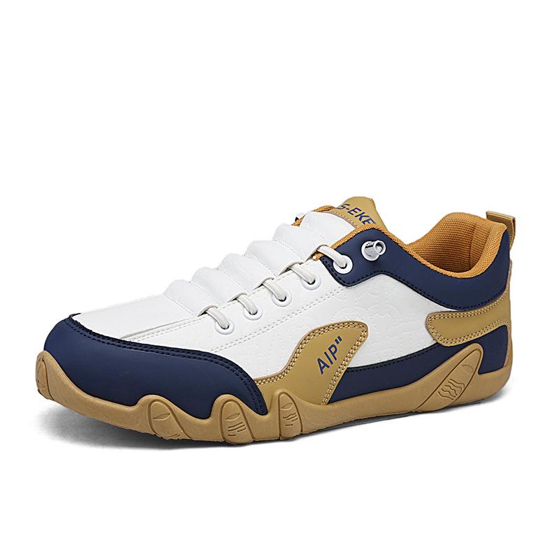 

Весенняя корейская версия мужских цветовых сочетаний, однопедальные туфли, износостойкие повседневные туфли на плоской подошве, модная спортивная обувь с низким верхом 44