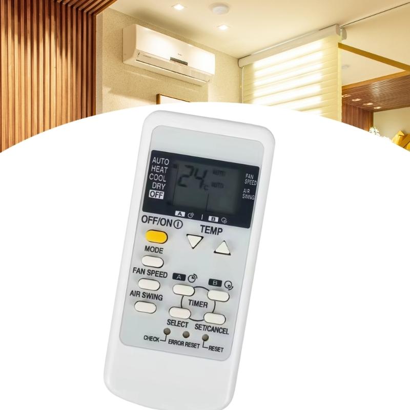 Air Conditioner Remote Control Replacement for A75C3078 A75C3205 Plastic Construction Easy Installation