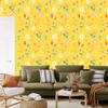 Summer Yellow and Cream Wallpaper for Living Room and Bedroom 50x1000