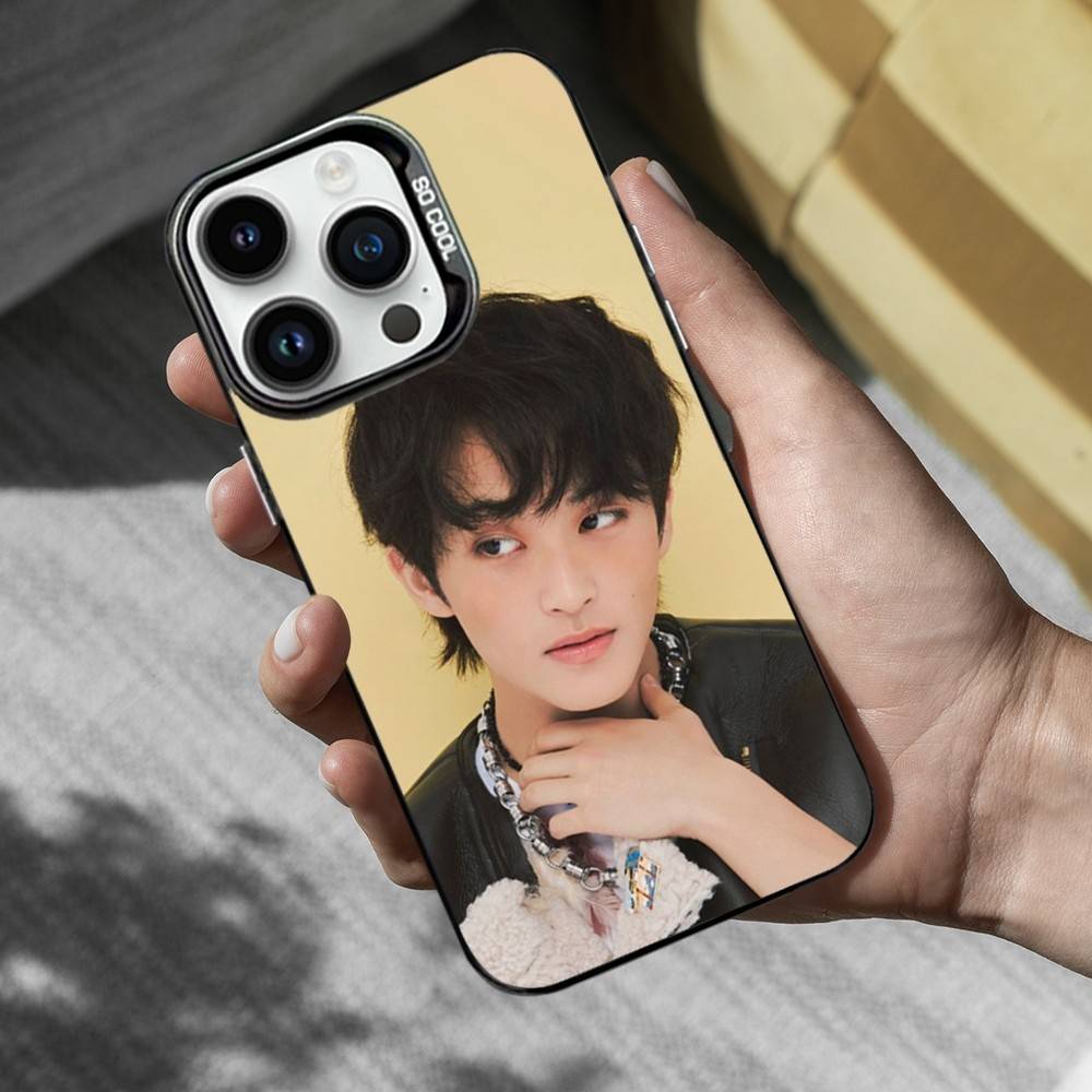 Hot Singer M-Mark L-Lee Phone Case For iPhone 14,17,15,Mini,Pro,SE,13,12,11,16,XS,MAX,Black Matte Silicone Cover
