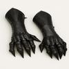 Medieval Nazgul Black Etched Steel Gauntlets Hand Armor Gloves