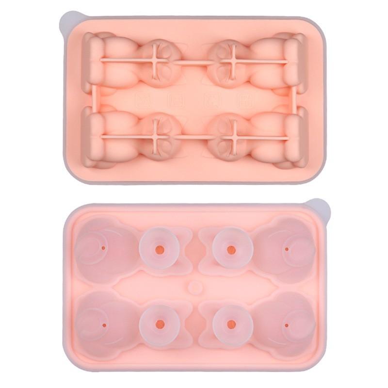 Silicone Ice Cube Ice Ball Mold Animal Ice Cube Cat Ice Cube Mold Home Ice Cube Tray Kitchen Gadgets
