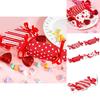 Valentines Day Candy Shape Snack Packaging Box Party Decor Set With Paper Material For Celebrations