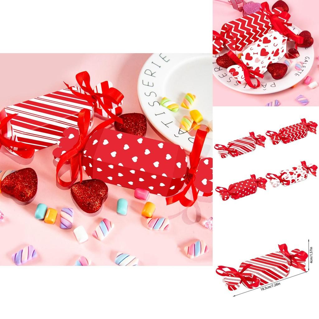 Valentines Day Candy Shape Snack Packaging Box Party Decor Set With Paper Material For Celebrations