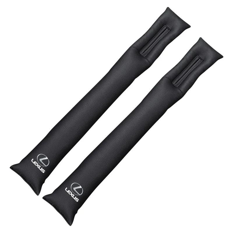 Interior Stickers Car Seat Gap Filler PU Leather Soft Side Seam Plug For Lexus CT200H ES250 ES300H IS250 IS200 GS300 GS460 GX470