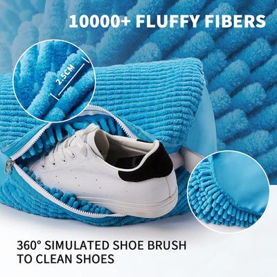 Shoe Washing Bag Convenient Tear-resistant Shoe Laundry Bag Strong Zippers Shoe Cleaning Bag for Home