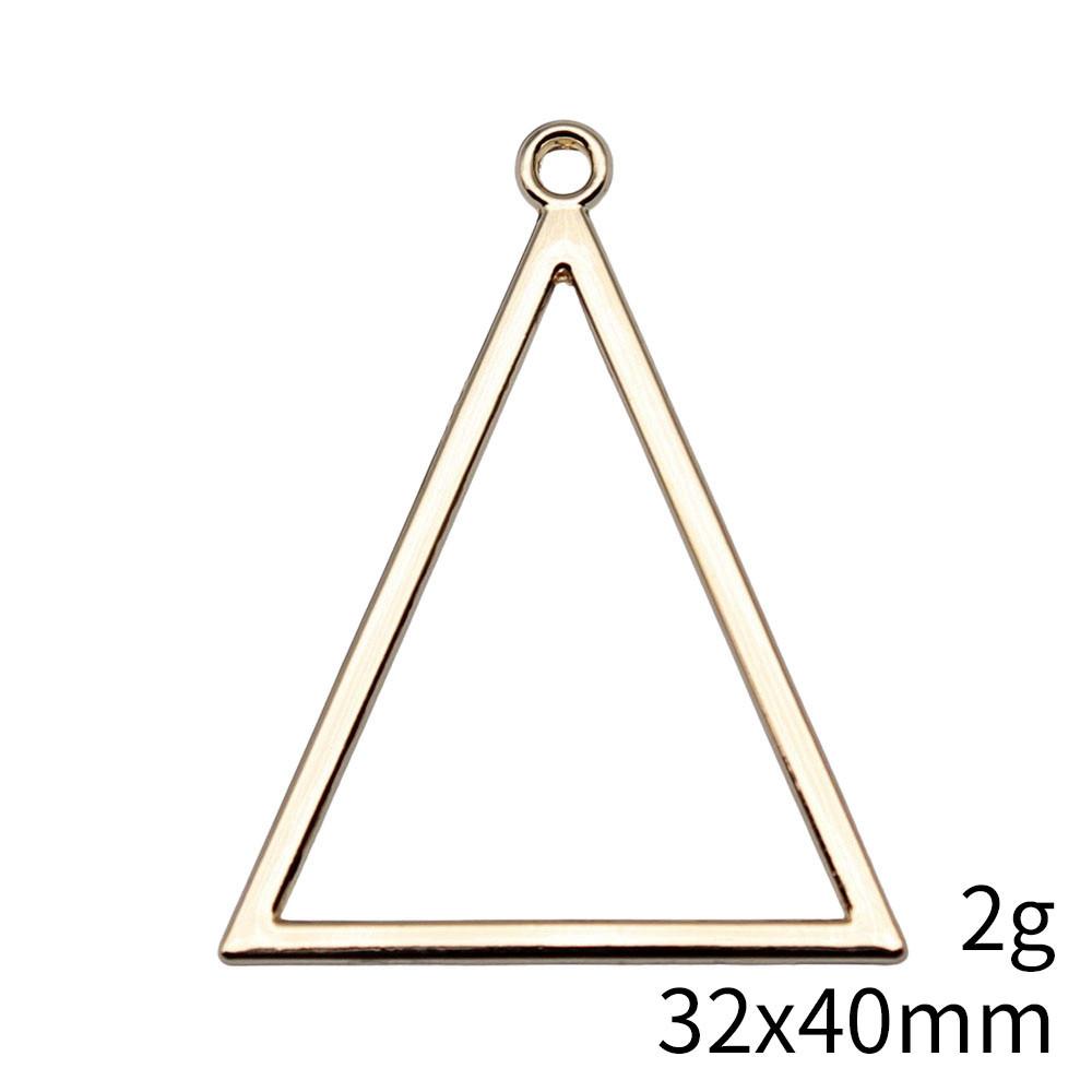 Wedding Anniversary Charms For Italian Bracelet Geometric Hollow Charms Pendant Women's Clothing Pendant Accessories