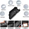 Center Console Tray for Volkswagen VW Jetta -2024 Armrest Box Storage ABS Accessories Car Storage Center Console Organizer