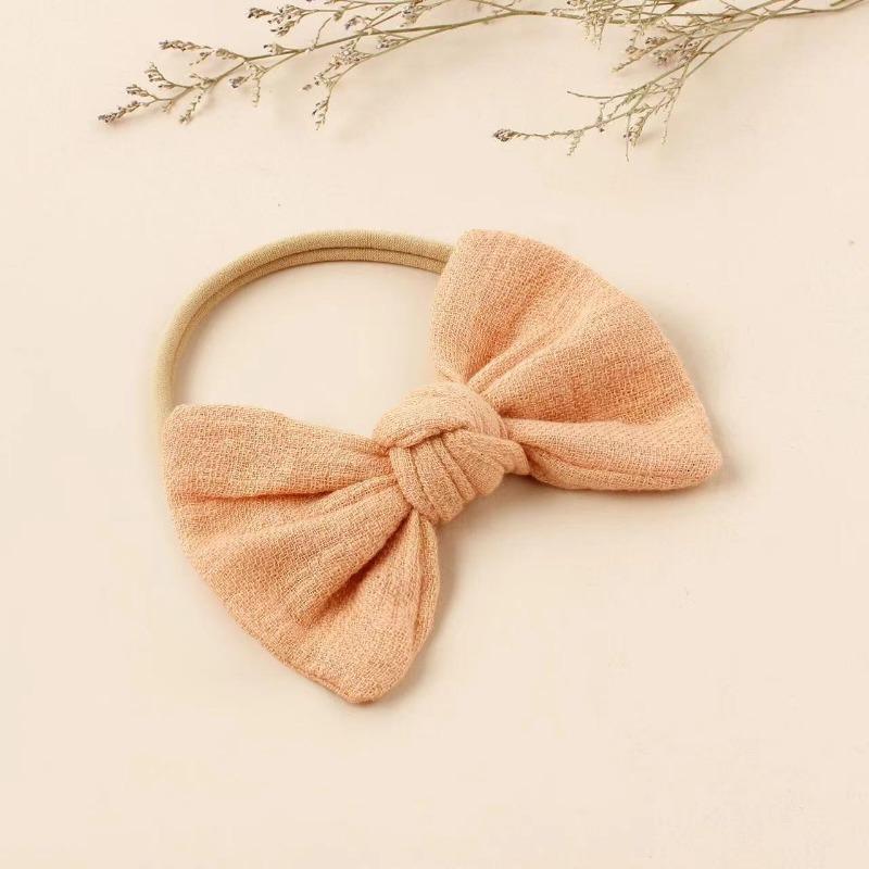 Set Cotton Baby Bows Headband Nylon Headbands Hair Bands for Children Girls Soft Hairband Toddler Newborn Hair Accessories