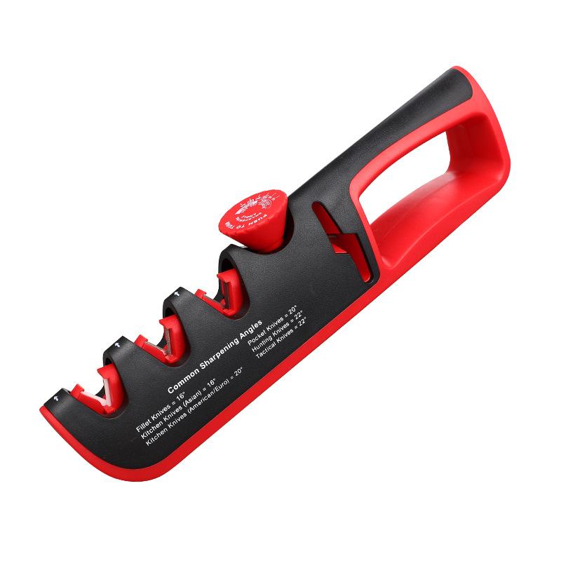 4-in-1 Knife Sharpener Adjustable Angle Professional Kitchen Grinding Machine Scissors Knives Grinder Whetstone Sharpener Tools