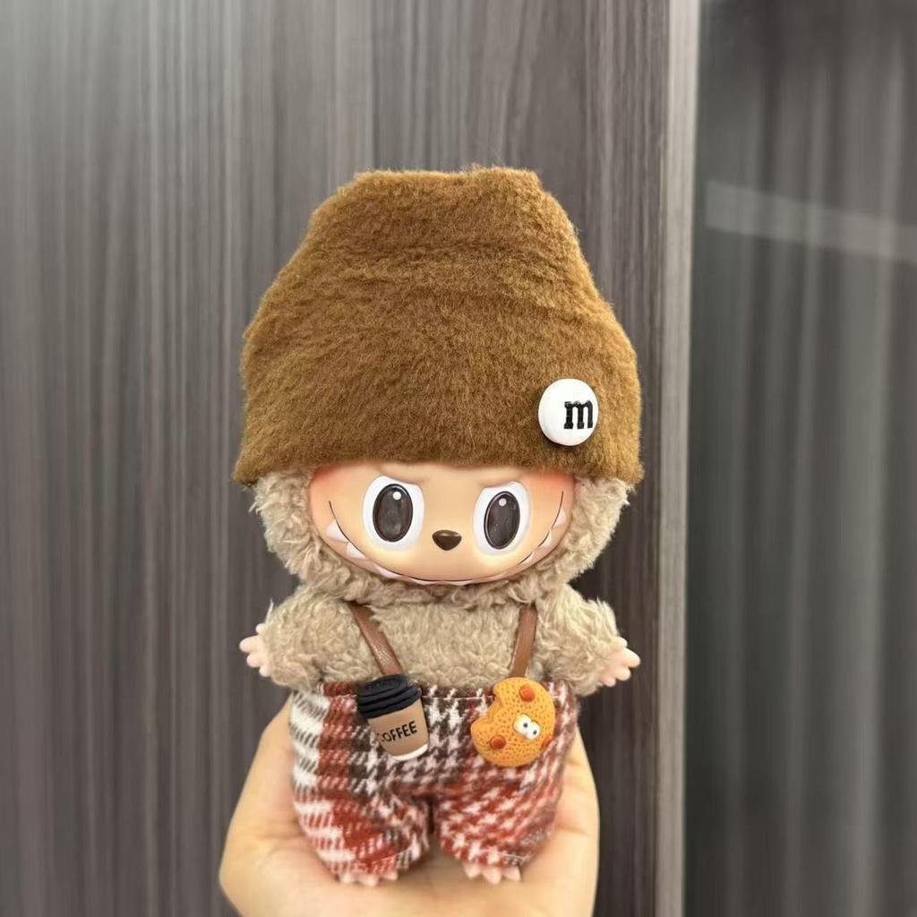 Baby Clothes 17cm Pendant First and Second Generation Vinyl Plush Doll Replacement Clothes Set