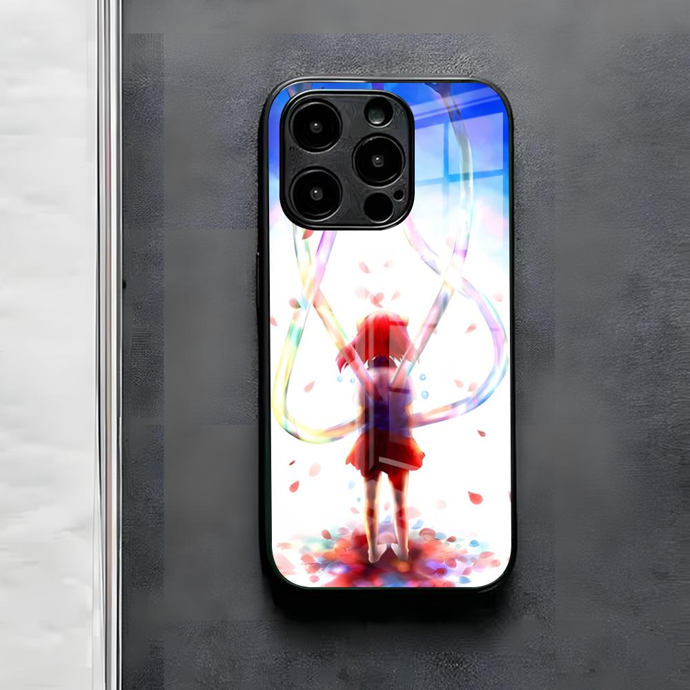 Elfen Lied Anime Phone Case For IPhone 17 Air 16 E Pro Max 15 14 13 Mini 12 Pro 11 Max Plus Black Glass Cover