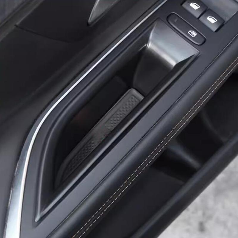 Original bildörrsförvaringslåda för Peugeot 3008 5008 GT 2016-2023 ABS plast autodörrhandtag Organisera