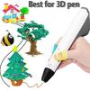 3D tiskové vlákno pro 3D pera 12 barev 1,75 mm 3 m na barvu
